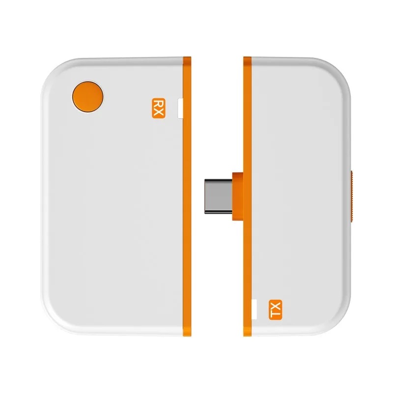 Wireless Display Adapter Type C to HDMI, 4K Decode Input 1080P Output with 50M Range and Dual Connection Modes for Screen Mirroring