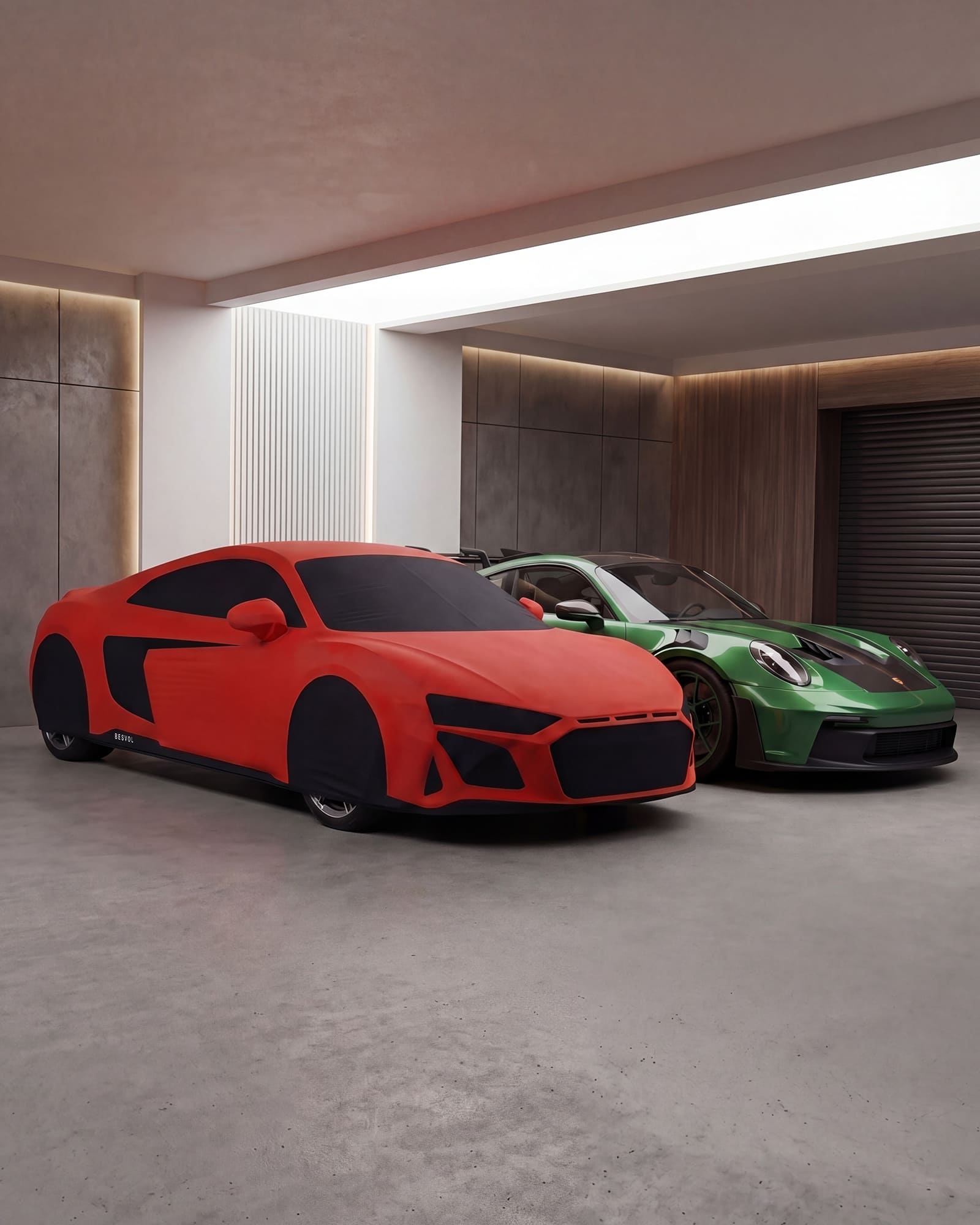 BESVOL for Audi R8 | Custom Car Cover