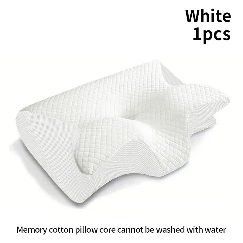 🥳 2026 HOT SALE 🥳 💞 50,000+ SOLD! 💥 🌙 50% OFF! Ergonomic bamboo contour pillow – Relieves neck tension and promotes deep sleep. Perfect for back, side and stomach sleepers. Experience comfort all night long. 💤 ✨