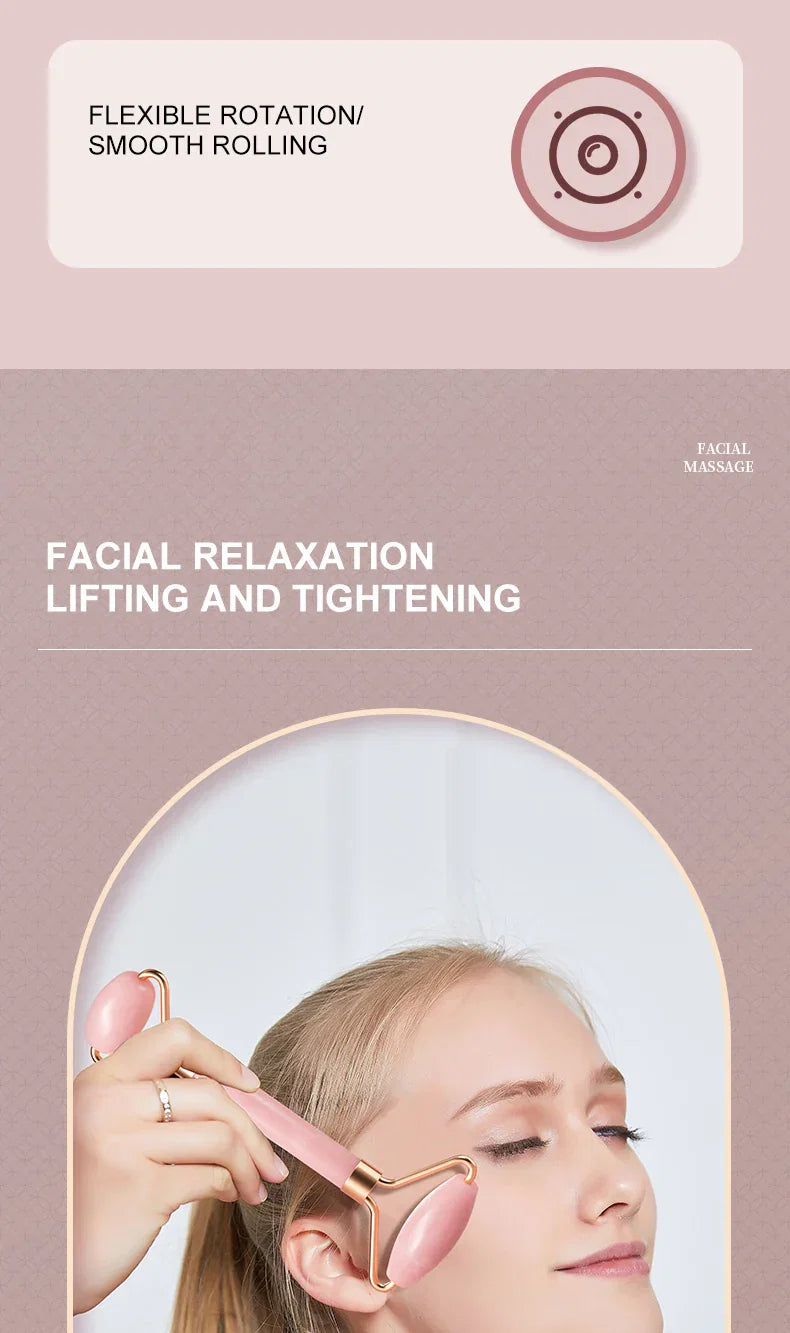 Resin Facial Massage Roller for Face,Neck,Eyes