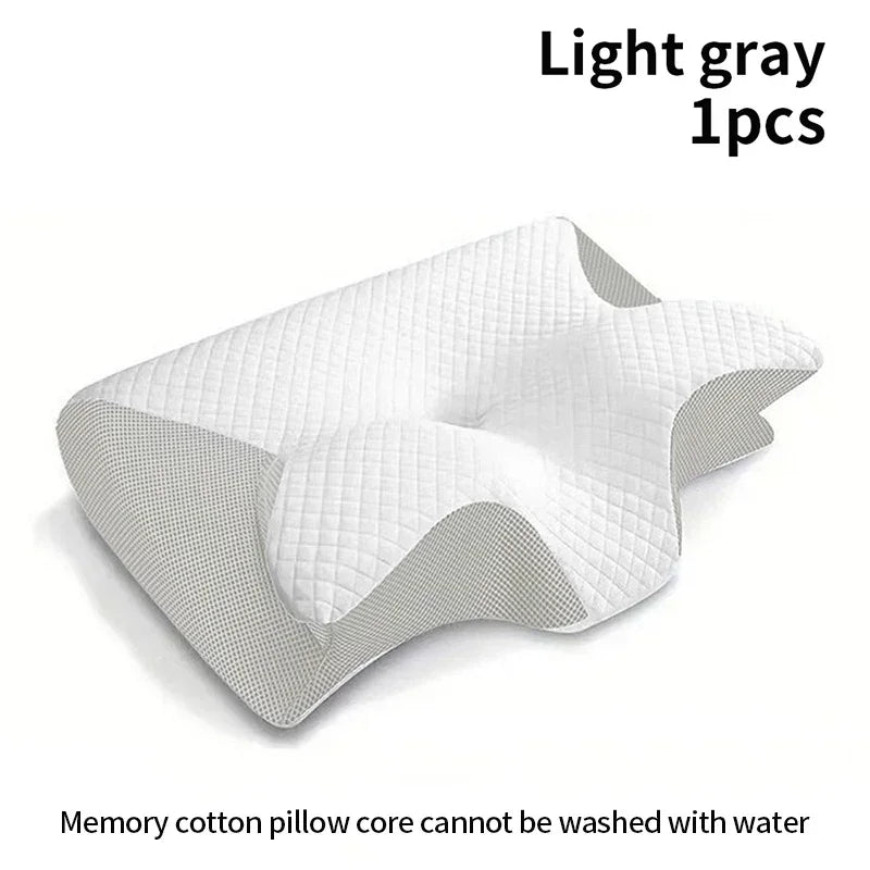 🥳 2026 HOT SALE 🥳 💞 50,000+ SOLD! 💥 🌙 50% OFF! Ergonomic bamboo contour pillow – Relieves neck tension and promotes deep sleep. Perfect for back, side and stomach sleepers. Experience comfort all night long. 💤 ✨
