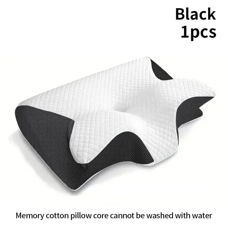 🥳 2026 HOT SALE 🥳 💞 50,000+ SOLD! 💥 🌙 50% OFF! Ergonomic bamboo contour pillow – Relieves neck tension and promotes deep sleep. Perfect for back, side and stomach sleepers. Experience comfort all night long. 💤 ✨