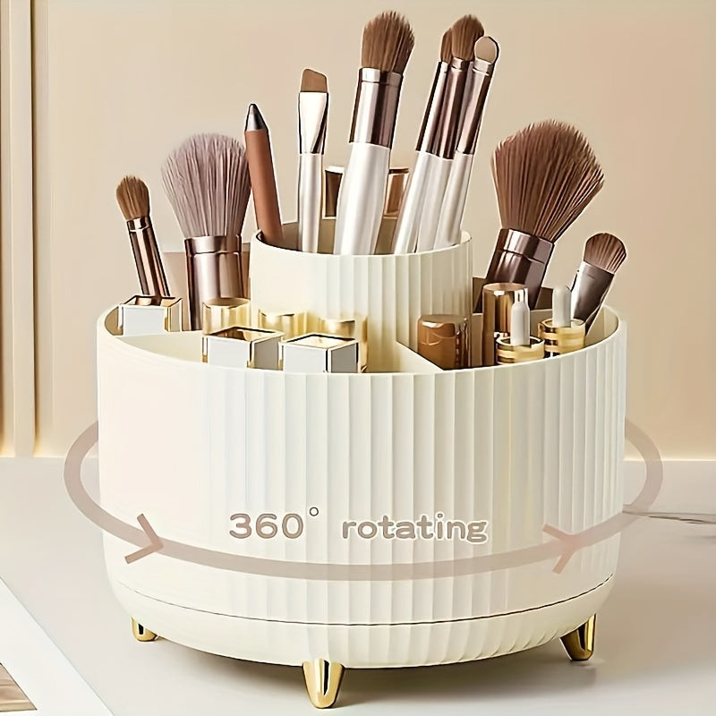 360° Rotating Makeup Cosmetics Organizer for Women