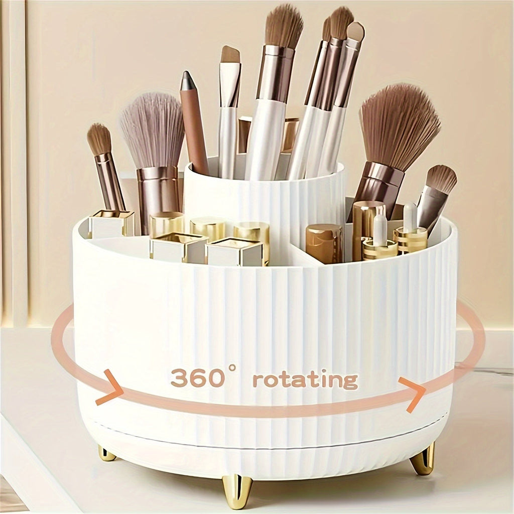 360° Rotating Makeup Cosmetics Organizer for Women